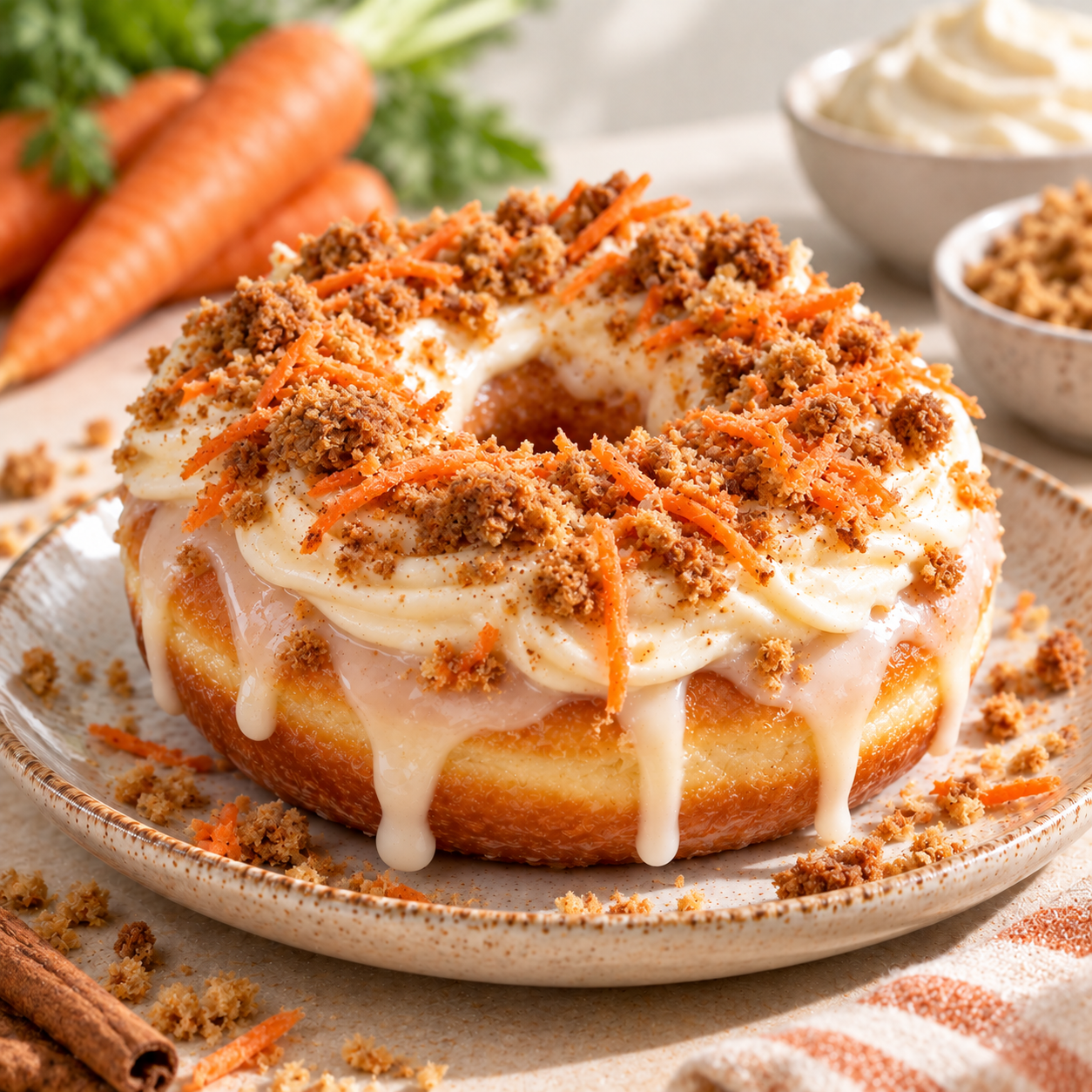Carrot Cake doughnut